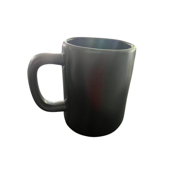 EUC "Hello" Rae Dunn black coffee mug - Picture 2 of 4